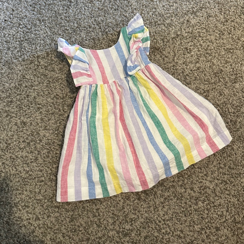 Gap striped baby girl dress